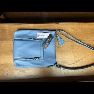 Leather crossbody bag